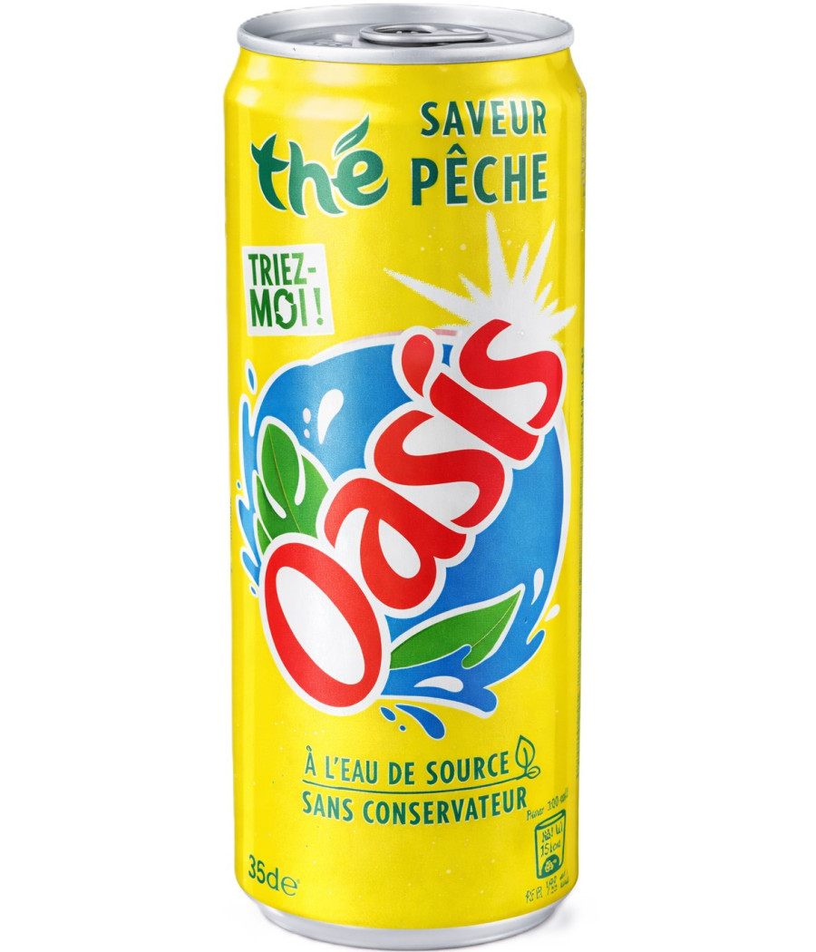 THE GLACE SAVEUR PECHE OASIS 33CL
