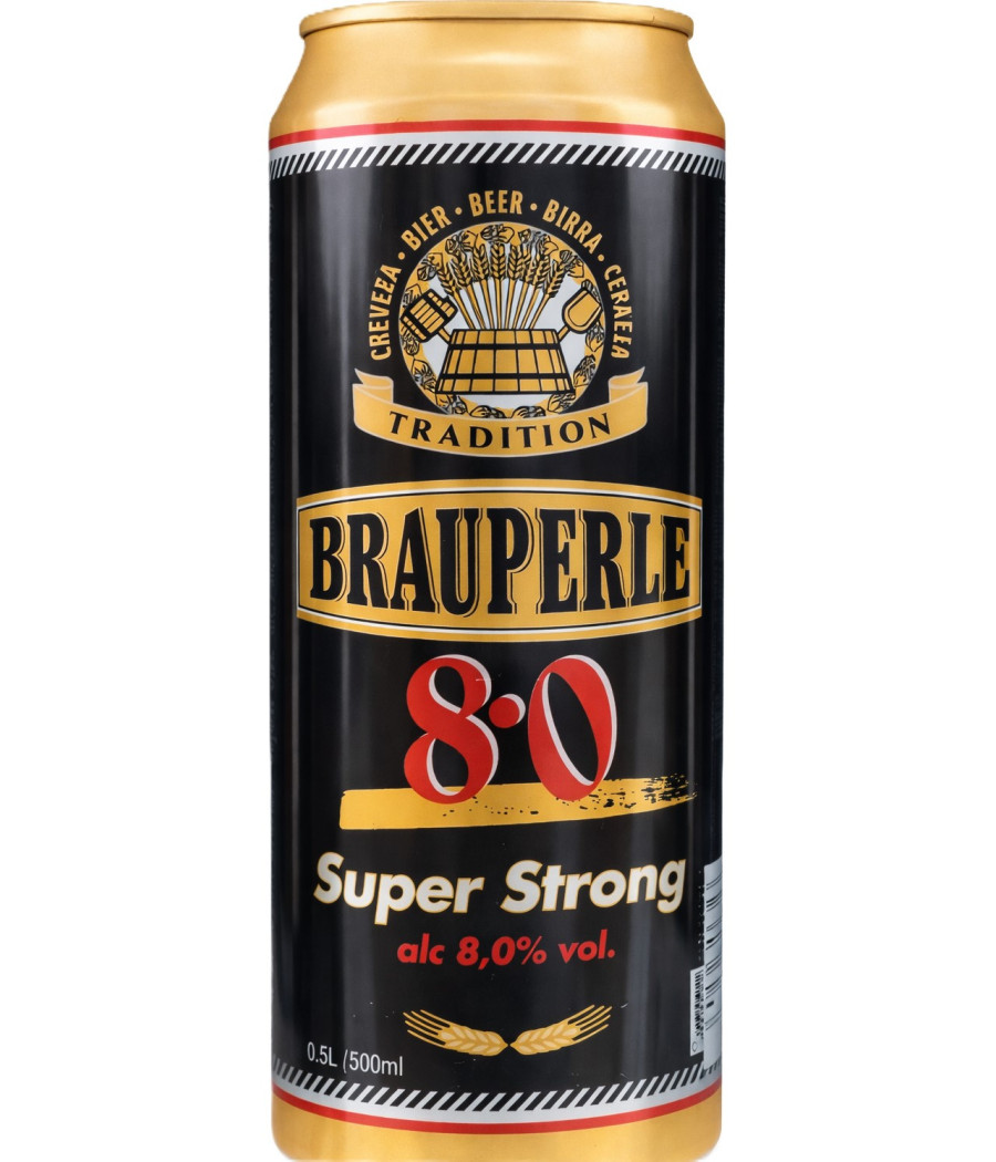 BIERE 8.0 FORTE BRAUPERLE 50CL