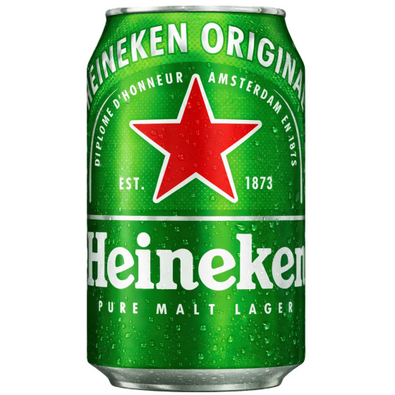 BIERE BLONDE HEINEKEN 33CL