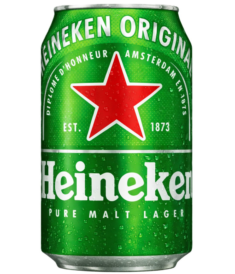 BIERE BLONDE HEINEKEN 33CL