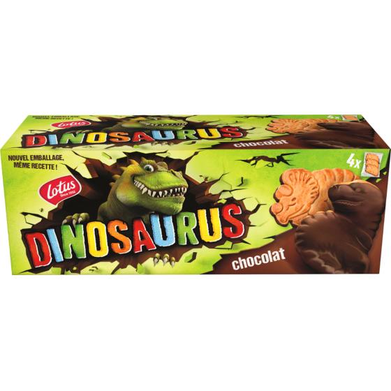 LOTUS DINOSAURUS ORIGINAL CHOCOLAT 225G (4X3P) 225 G