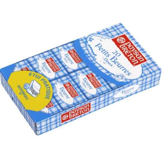 PETITS BEURRES DOUX PAYSAN BRETON 20X10G