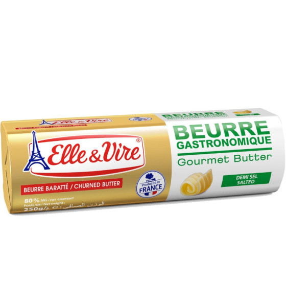 BEURRE DEMI SEL ELLE&VIRE 250G