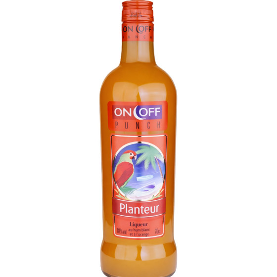 LIQUEUR AU RHUM PUNCH PLANTEUR ON OFF 70CL