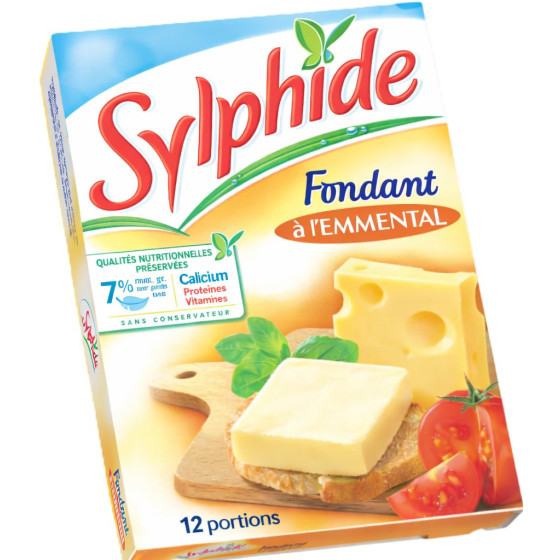 FROMAGE FONDANT A L'EMMENTAL SYLPHIDE 200G