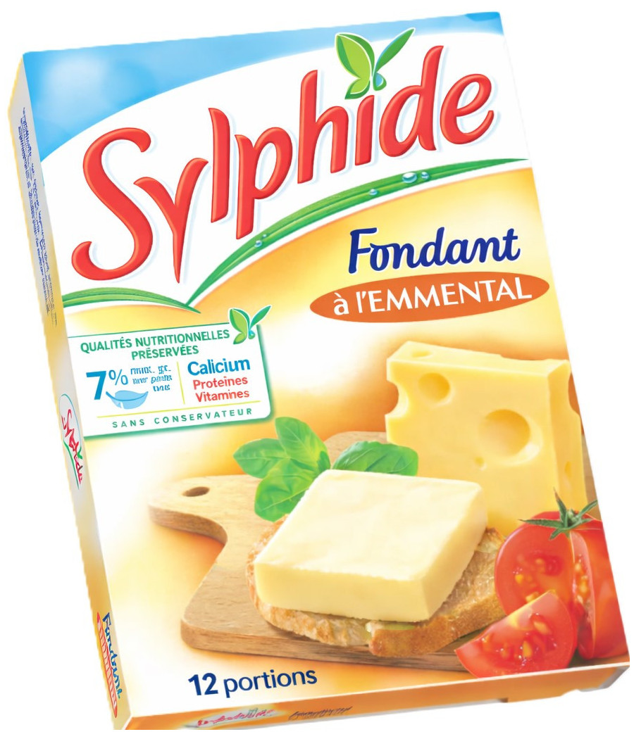 FROMAGE FONDANT A L'EMMENTAL SYLPHIDE 200G