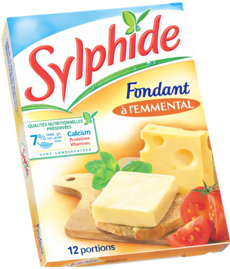 FROMAGE FONDANT A L'EMMENTAL SYLPHIDE 200G