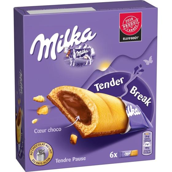 BISCUITS TENDER BREAK MILKA 156G