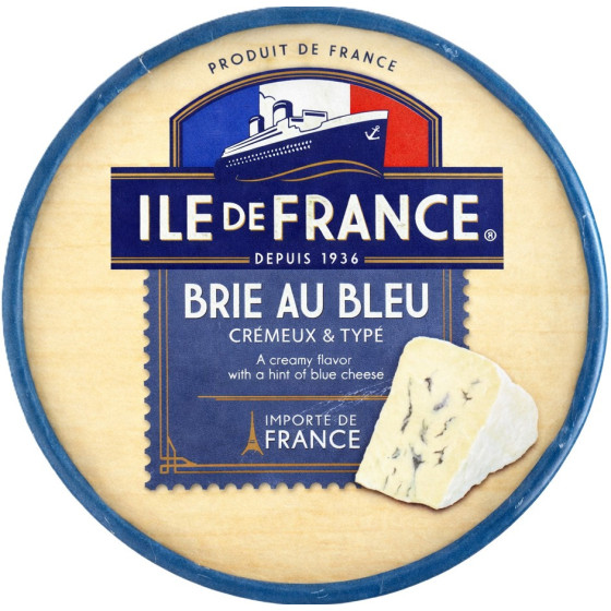 FROMAGE BRIE AU BLEU ILE DE FRANCE 125G
