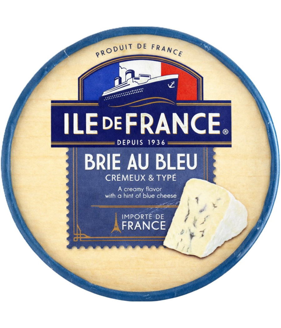 FROMAGE BRIE AU BLEU ILE DE FRANCE 125G