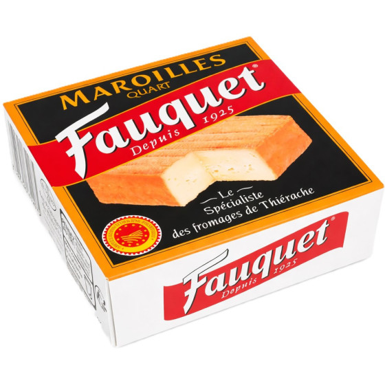 FROMAGE MAROILLES QUART FAUQUET 210G