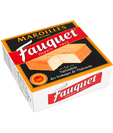 FROMAGE MAROILLES QUART FAUQUET 210G
