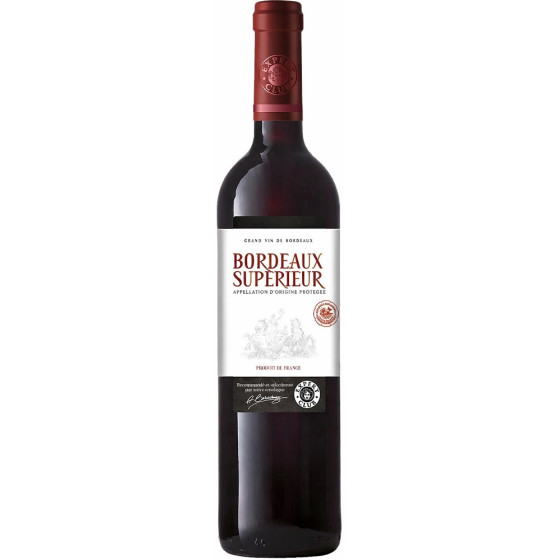 BOUTEILLE DE VIN BORDEAUX SUPÉRIEUR 75CL