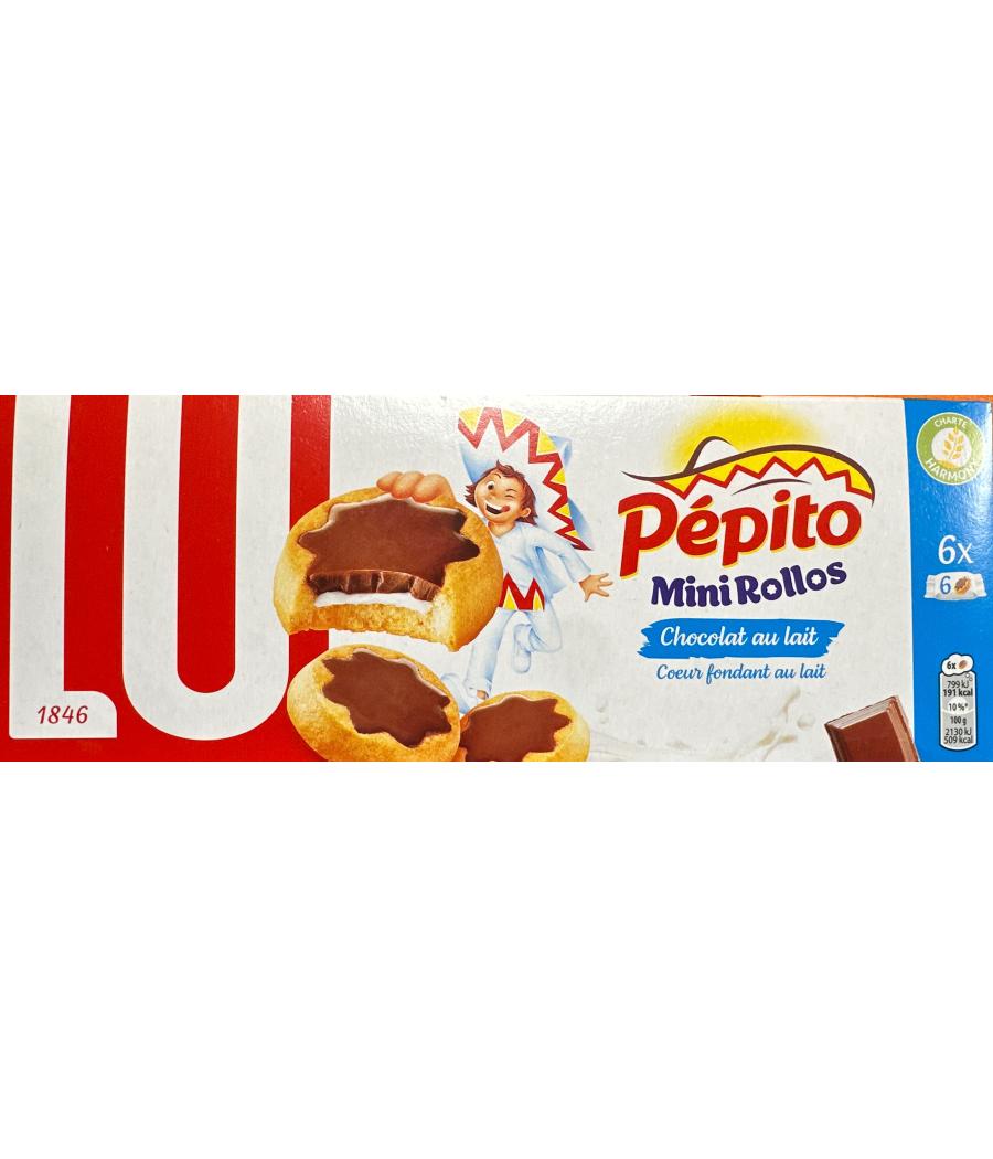 MINI ROLLOS CHOCOLAT AU LAIT & COEUR FONDANT AU LAIT 225 G