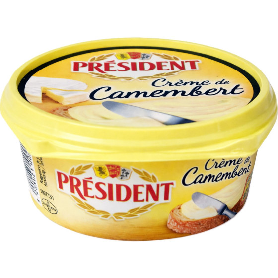 CREME DE CAMEMBERT PRESIDENT 125G