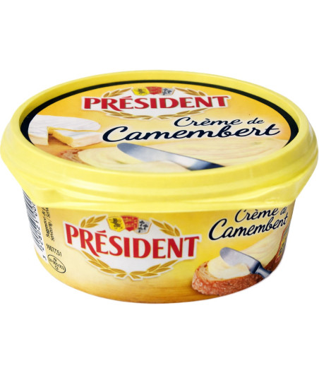 CREME DE CAMEMBERT PRESIDENT 125G