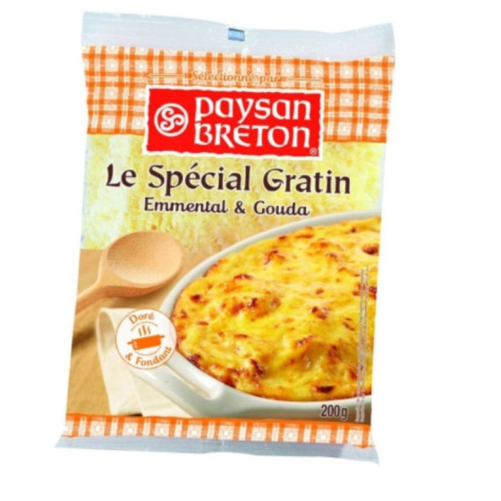 FROMAGE RAPE LE SPECIAL GRATIN RAPE PAYSAN BRETON 200G