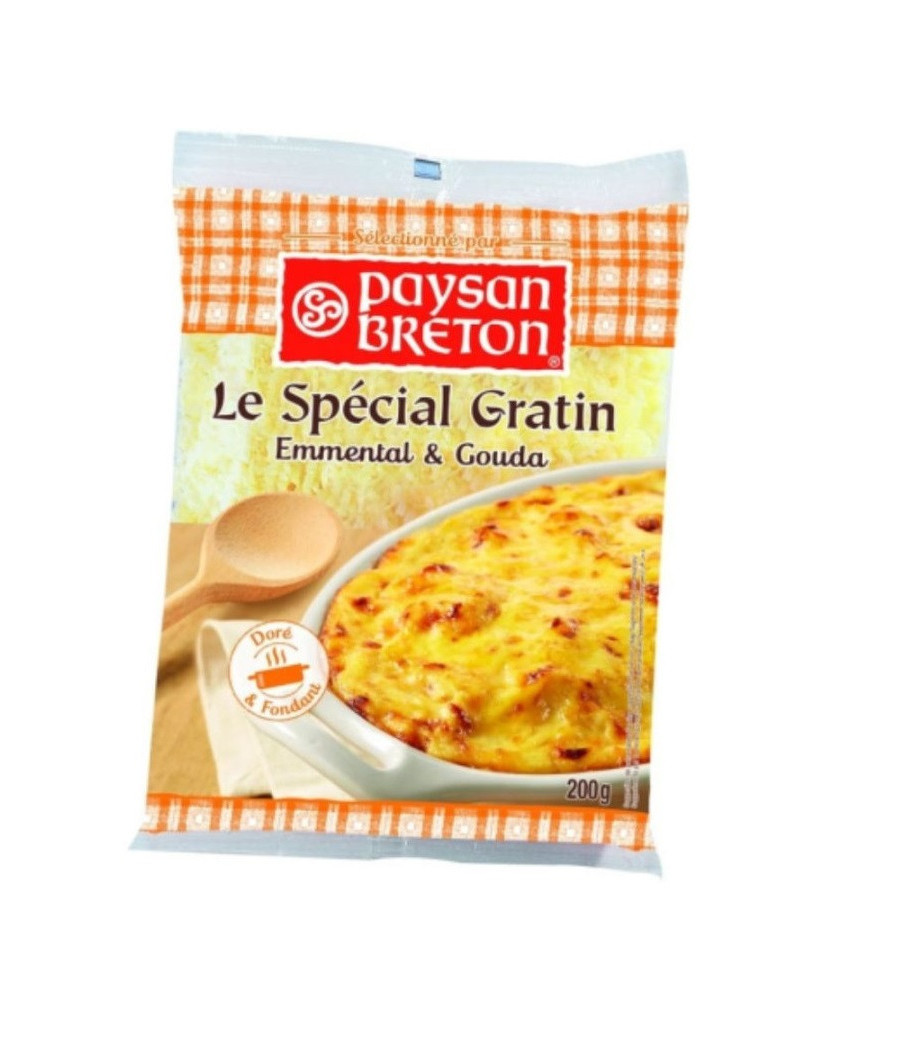 FROMAGE RAPE LE SPECIAL GRATIN RAPE PAYSAN BRETON 200G