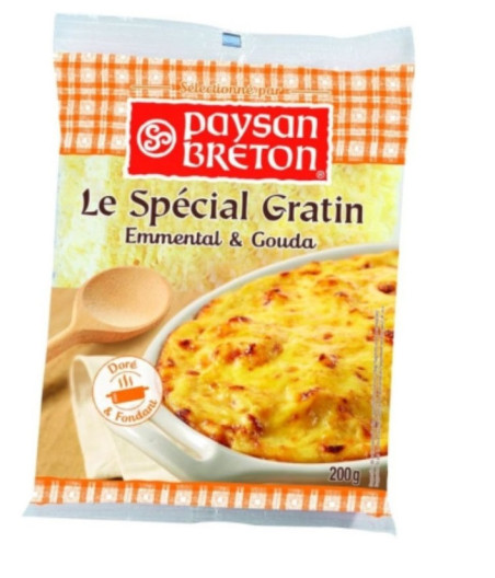 FROMAGE RAPE LE SPECIAL GRATIN RAPE PAYSAN BRETON 200G