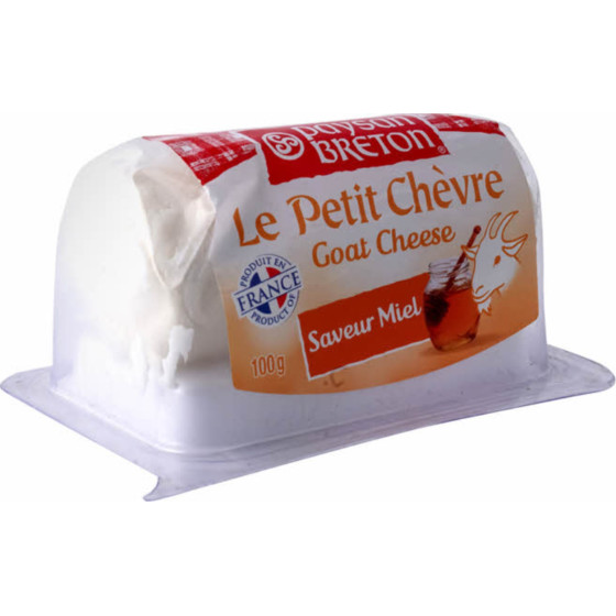 LE PETIT CHEVRE GOAT CHEESE SAVEUR MIEL PAYSAN BRETON 100G