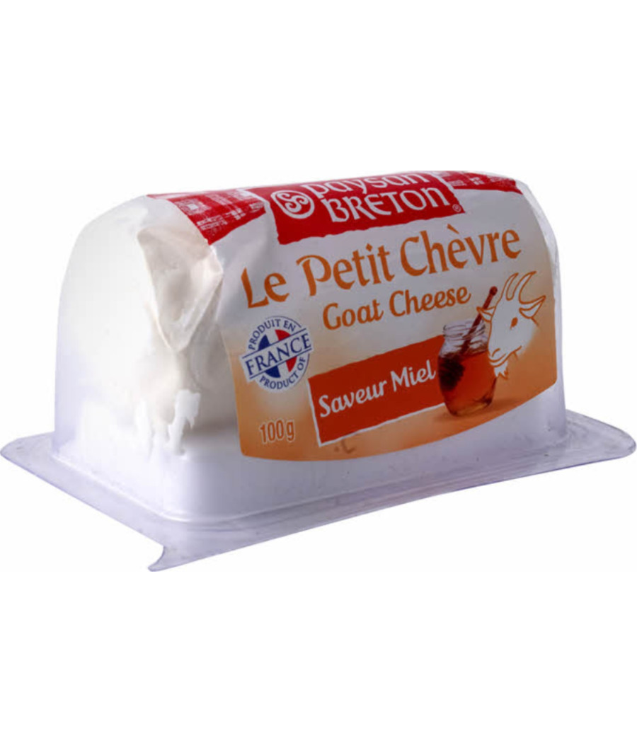 LE PETIT CHEVRE GOAT CHEESE SAVEUR MIEL PAYSAN BRETON 100G