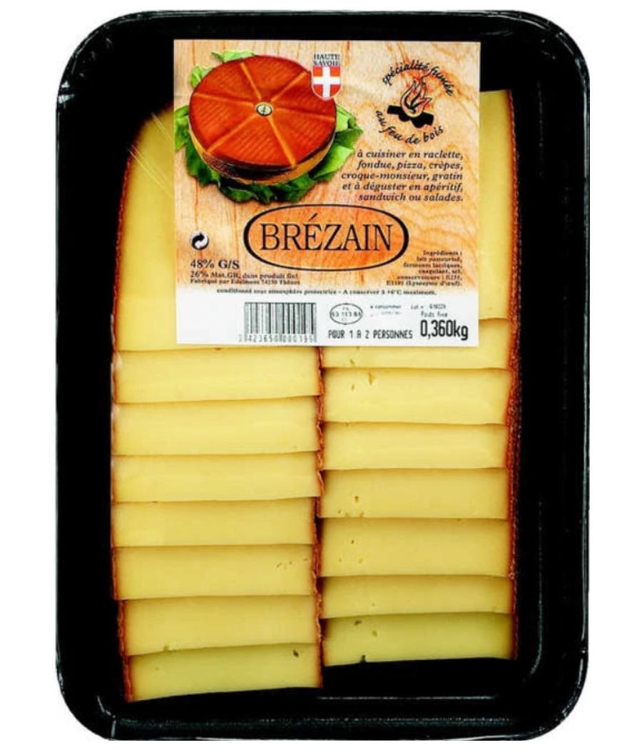 FROMAGE A RACLETTE BREZAIN 360G