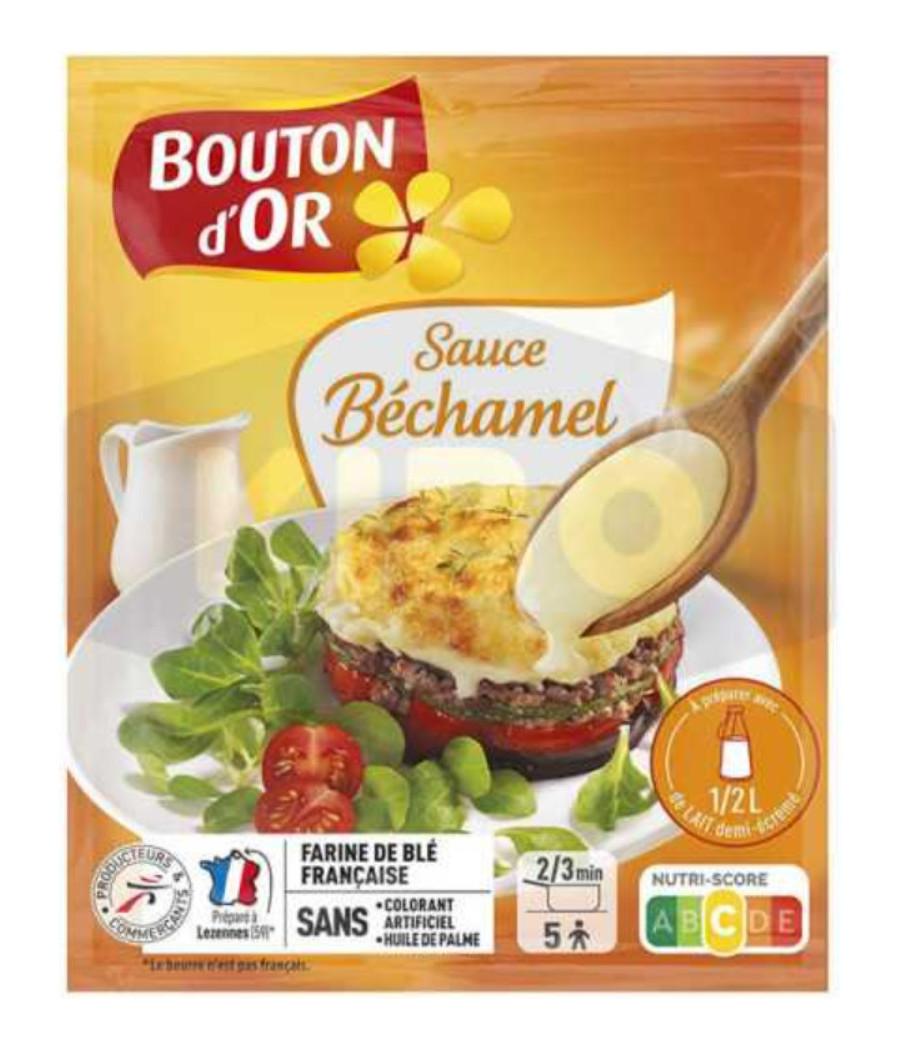 SAUCE BECHAMEL BOUTON D’OR 54G