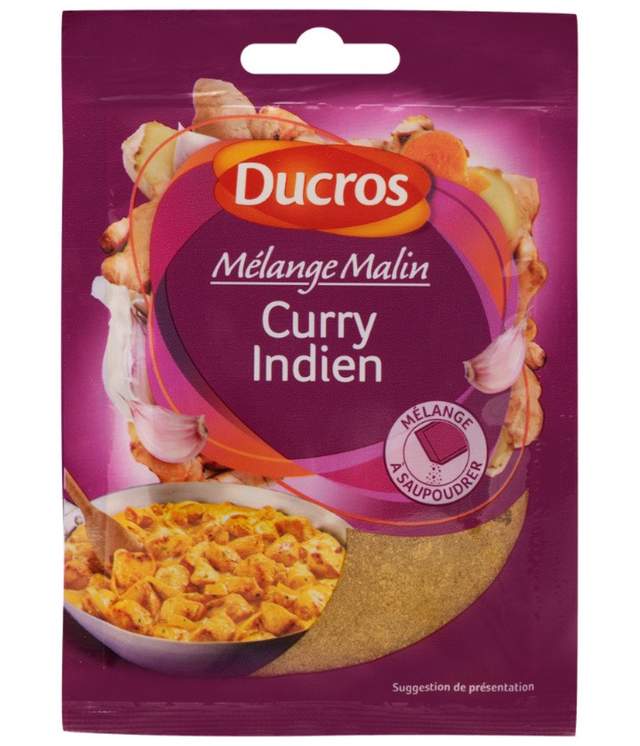 FOND DE SAUCE MELANGE POUR CURRY INDIEN DUCROS 20G