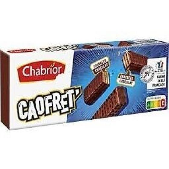 GAUFRETTES FOURREES CACAO MAIGRE, ENROBEES DE CHOCOLAT 150G ( CAOFRET') 150 G