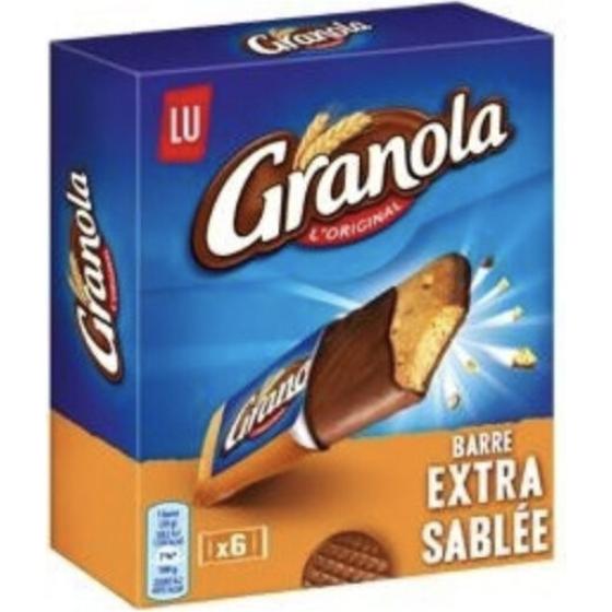 GRANOLA BARRE EXTRA SABLEE 168 G