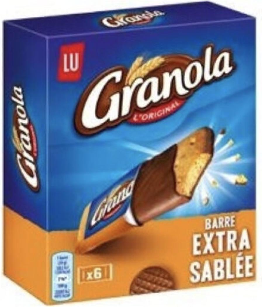 GRANOLA BARRE EXTRA SABLEE 168 G
