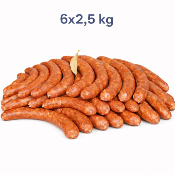 MERGUEZ SURGELEES ORIGINE POLOGNE FRENCH LABEL 6X2.5KG
