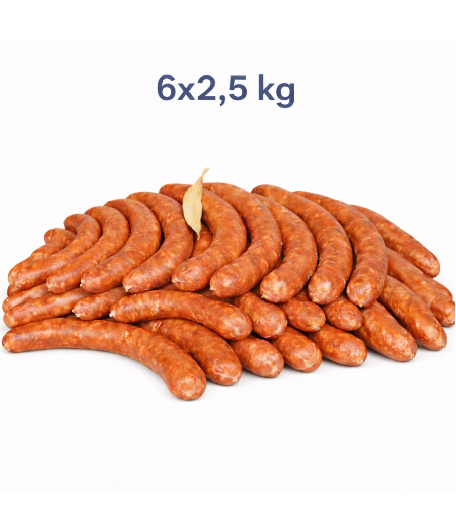 MERGUEZ SURGELEES ORIGINE POLOGNE FRENCH LABEL 6X2.5KG