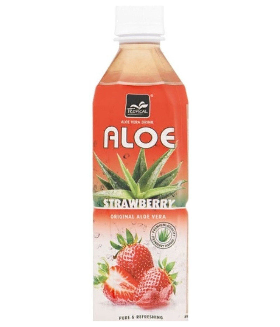 BOISSON A L'ALOE VERA FRAISE TROPICAL 50CL