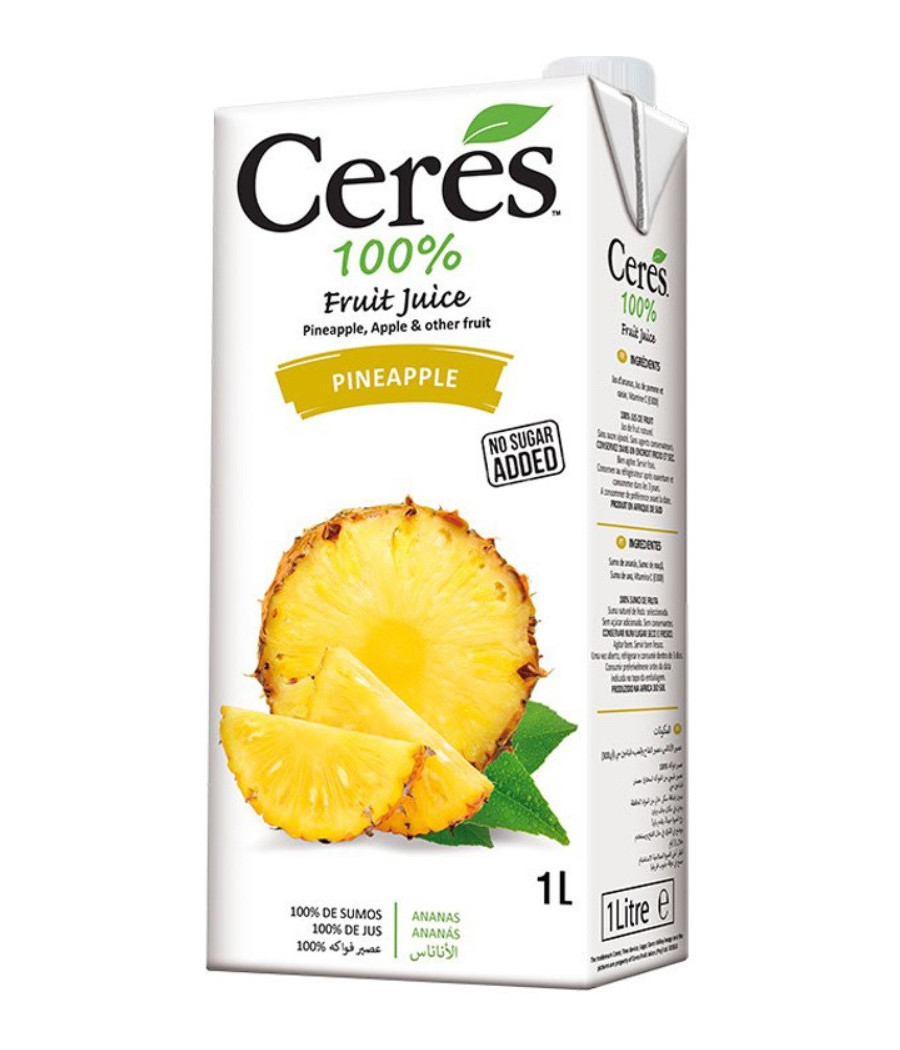JUS D'ANANAS CERES 1L