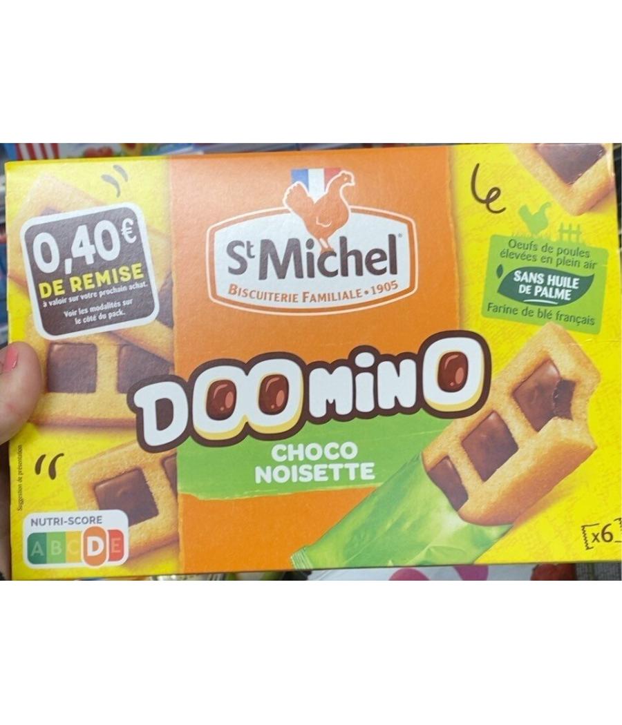 GATEAUX DOOMINO CHOCLAT NOISETTE ST MICHEL  180G