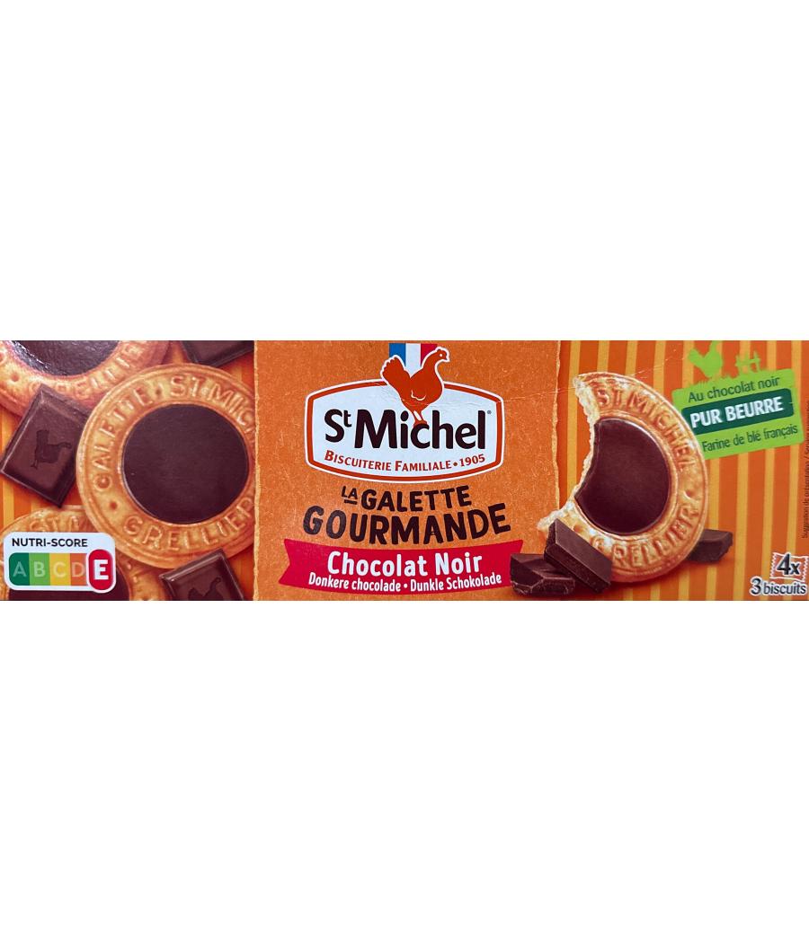 GALETTE FOURREE CHOCOLAT NOIR ST MICHEL 121G