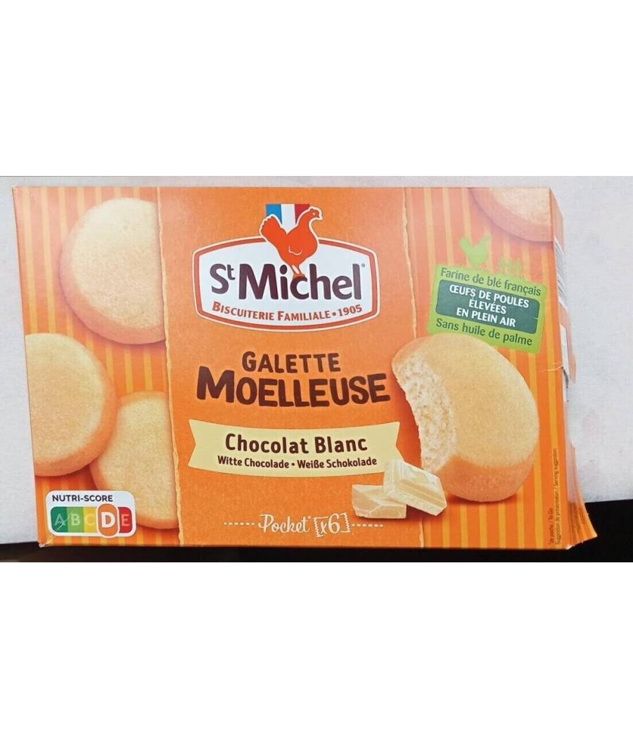 GALETTE MOELLEUSE CHOCOLAT BLANC 180 G