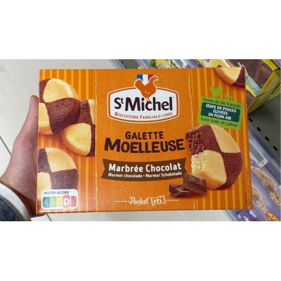 GALETTE MOELLEUSE MARBREE CHOCOLAT