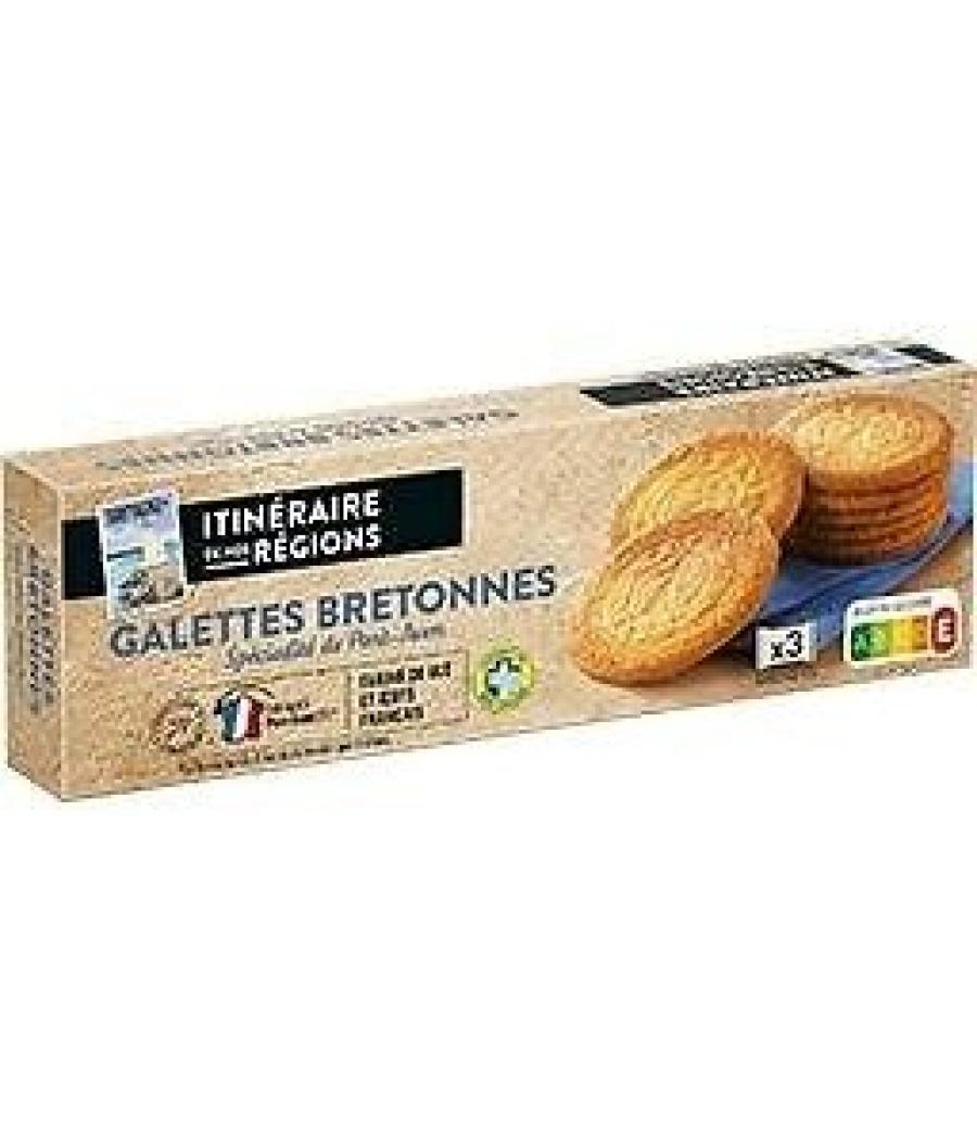 GALETTES BRETONNES AU BEURRE SPECIALITE DE PONT-AVEN INTERMACHE  100G