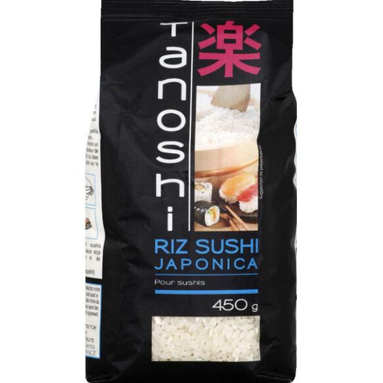 RIZ POUR SUSHI JAPONICA 450G