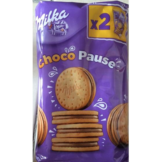 BISCUIT AVEC UN FOURRAGE AU CHOCOLAT AU LAIT DU PAYS ALPIN 520 G (2*260 G)