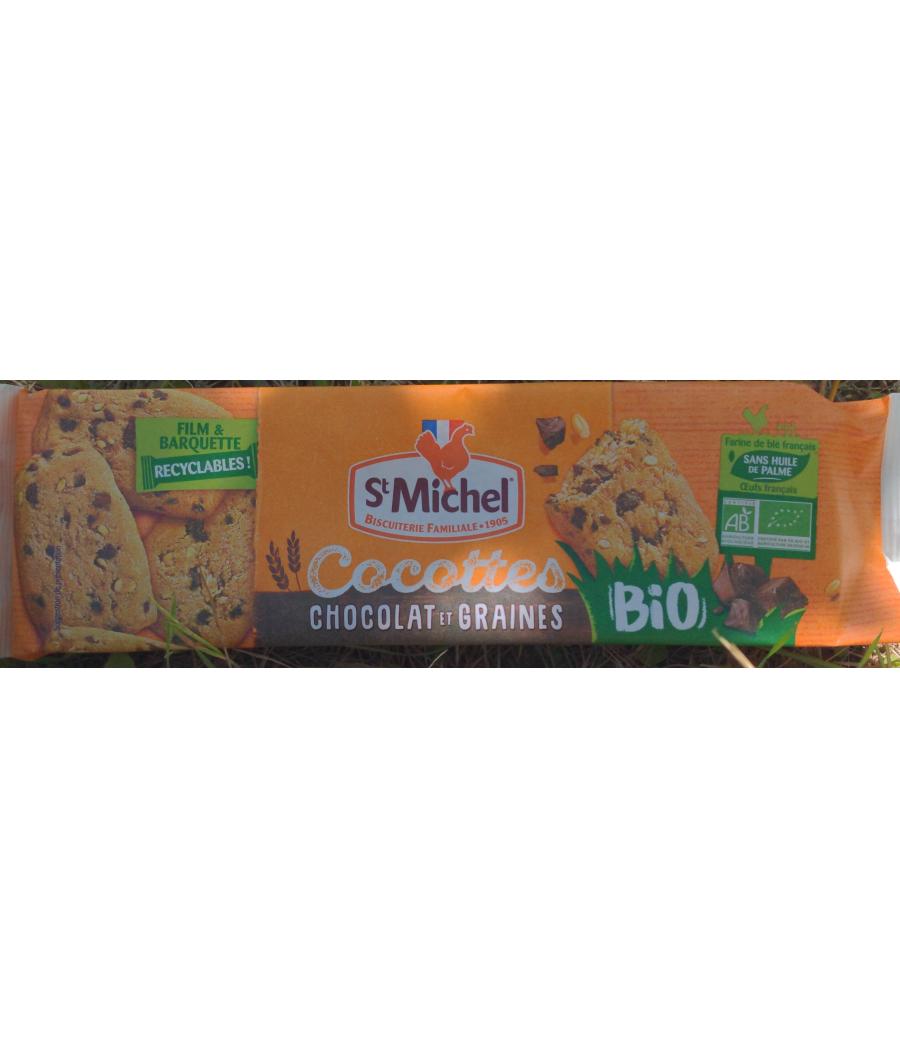 COCOTTES CHOCOLAT ET GRAINES BIO 140 G