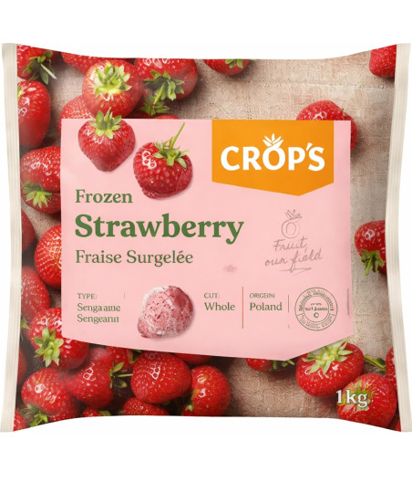FRAISES SURGELES CROP'S 1KG