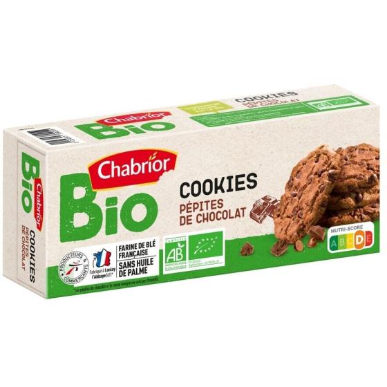 COOKIES PEPITES DE CHOCOLAT BIO CHABRIOR 175G