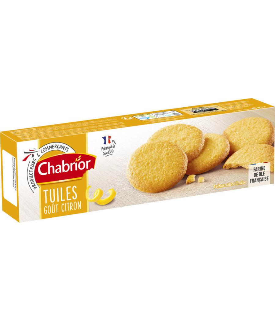 TUILES GOÛT CITRON CHABRIOR 85G