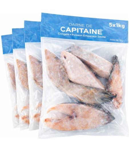 DARNE DE CAPITAINE SURGELE ORIGINE INDONESIE 5X1KG