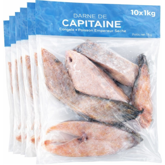DARNE DE CAPITAINE SURGELE ORIGINE INDONESIE 10X1KG  soit 10KG