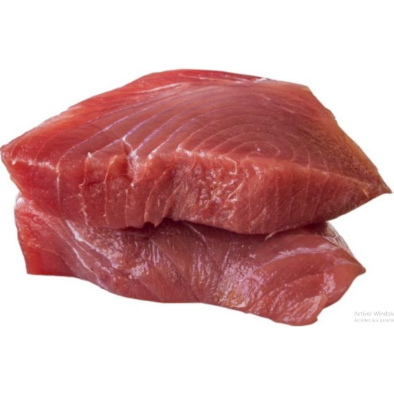 FILET DE THON ALBACORE SOUS VIDEPECHE EN MER: OCEAN INDIEN, OUEST