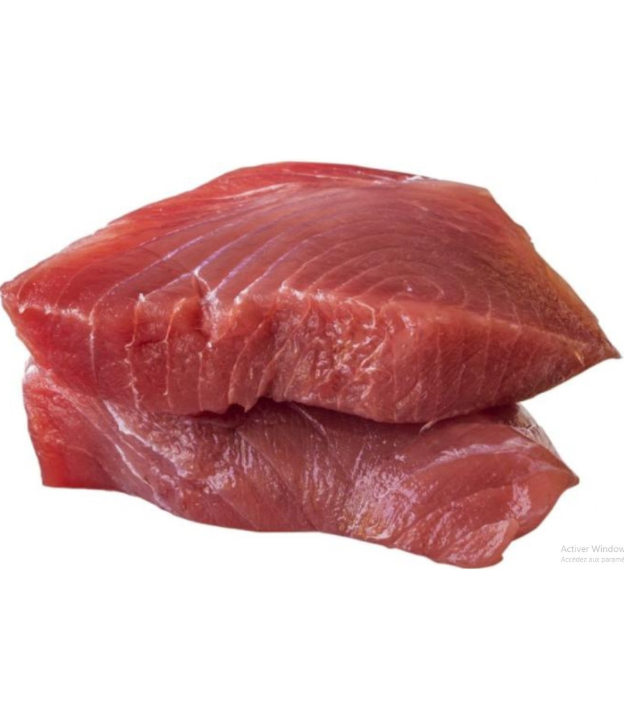 FILET DE THON ALBACORE SOUS VIDEPECHE EN MER: OCEAN INDIEN, OUEST